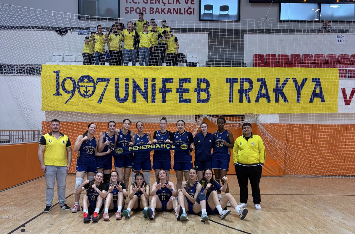 UFBTrakya's tweet photo. 1907 ÜNİFEB Trakya Üniversitesi örgütlenmesi olarak Fenerbahçe U16 A takımımızı Gelecek Akademi karşısında yalnız bırakmadık. https://t.co/9mcQeqAKrM