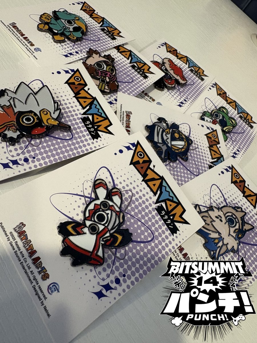 ラタタン』限定ピンバッジが復活！ 前回Tokyo Game Showで大人気だった