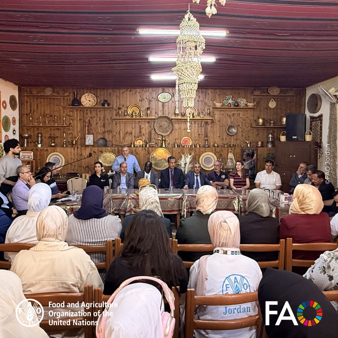 FAO in Jordan tweet media