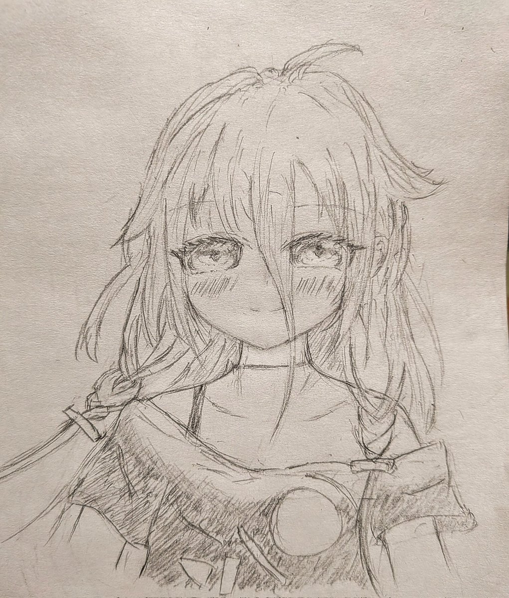 空奈　イラスト練習中💪 tweet media