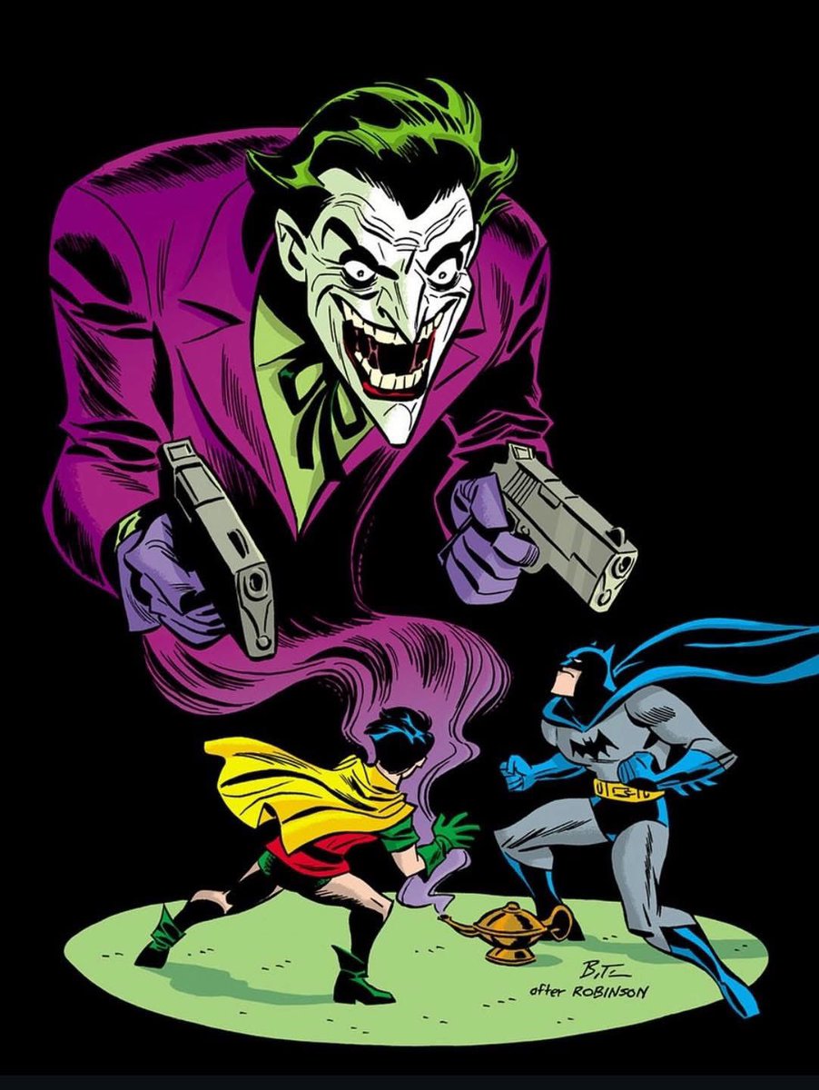 AtomikPop's tweet photo. The Joker by Bruce Timm (after Jerry Robinson). https://t.co/HS4X5tRUsU