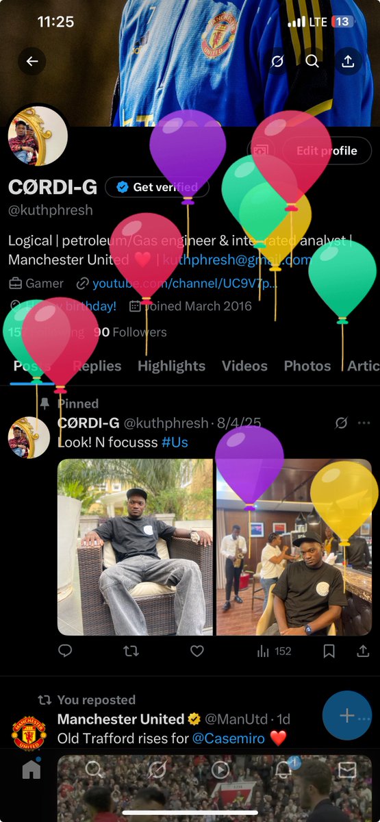 kuthphresh's tweet photo. Another day, Another year to pop my balloons.. It's a special one, it's #silver 🎂 #happybirthday https://t.co/aYAUoHQ1Mq