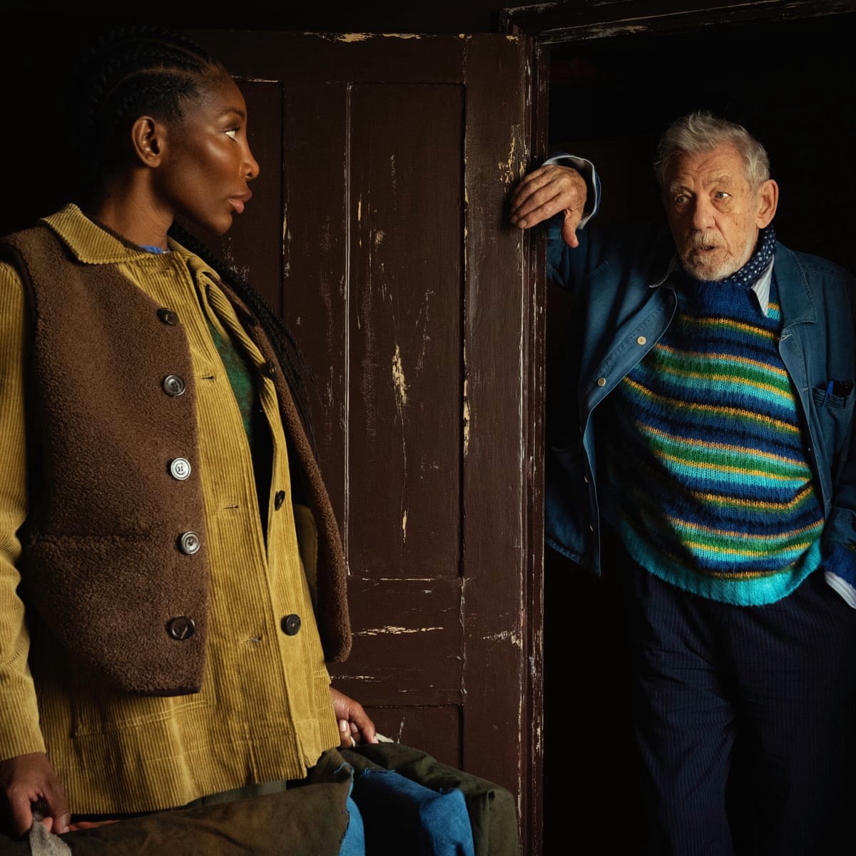electriccinema's tweet photo. Sir Ian McKellen &amp; Michaela Coel star in Steven Soderbergh’s THE CHRISTOPHERS (15). Playing daily from Friday, May 22nd at Portobello. 🎨🖌️🖼️ https://t.co/gGKN43jNqc