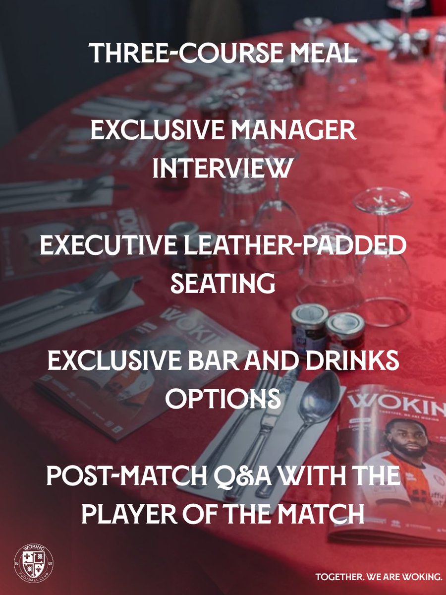 Woking Football Club tweet media