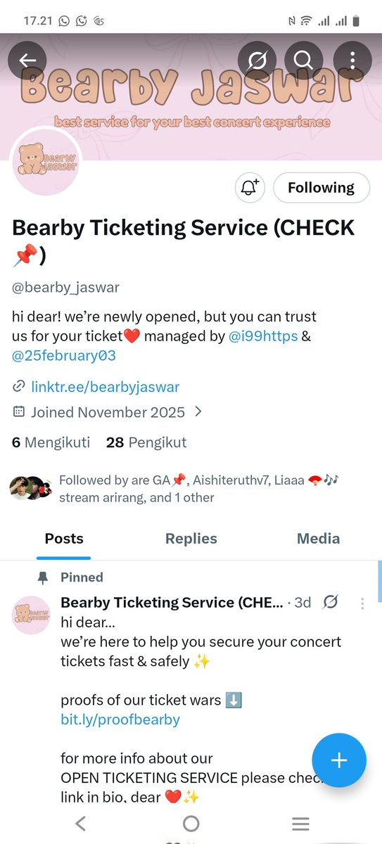 Seokjin's wife tweet media