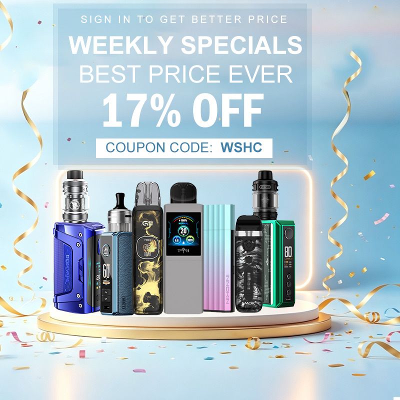HealthCabin's tweet photo. 🔝🔥New round - Healthcabin weekly specials best price ever
✅Sign-in to get better price
❗️Check out to get another 17% OFF: WSHC
Ends on 26th May, 2026📆
>
Shop:👇
https://t.co/7A9ce2g9Pr
>
#healthcabin #weeklysale #vapewholesale #vape #vapelife #vapenation #vapecommunity https://t.co/0TYNG08nbZ