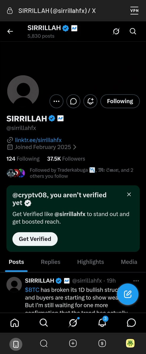 cryptv08's tweet photo. @sirrillahfx @sirrillahforex @Hussaini_YS @Iamashanshare @hussainisharif3 Task completed https://t.co/xyr9noe0s0