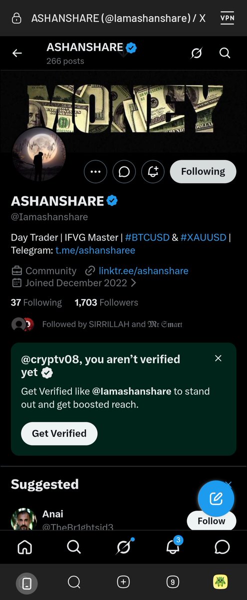 cryptv08's tweet photo. @sirrillahfx @sirrillahforex @Hussaini_YS @Iamashanshare @hussainisharif3 Task completed https://t.co/xyr9noe0s0