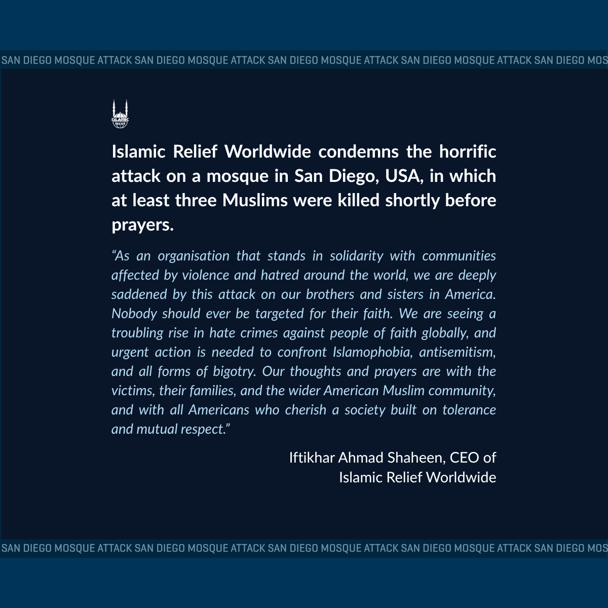 Islamic Relief Worldwide tweet media
