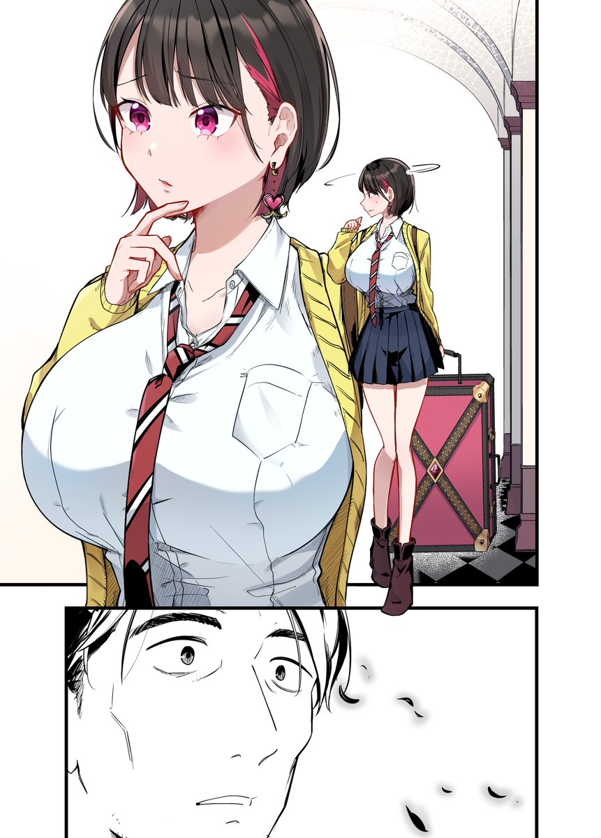 【公式】🐙「あのとき助けていただいたモンスター娘です。」異世界おっさん教師 突然のモテ期に困惑する tweet media