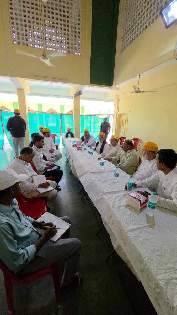 MohdMubeen58's tweet photo. Date : 19/05/2026
On The Instructions Of @aimim_national President Barrister @asadowaisi And Floor Leader @akbarowaisii, Today Bahadurpura MLA Mohd Mubeen Along With Ex-Corporator Corporator Muqtadar Baba, GHMC, HMWSSB & TSSPDCL Officials Inspected Arrangements For The Upcoming Urs E Shareef Of Dargah Hazrat Yahiya Pasha (RA) At Misrigunj.