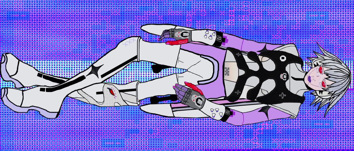 HSLUZX's tweet photo. Hi everyone, I'm sharing another drawing inspired by the new skins 
have a good  day 🐰
 #創作SF  #bungie  #marathonthegame 
#Marathon #MarathonTakeover #MarathonArt
#作業記録 #創作企画 https://t.co/rcRe6vd7rf