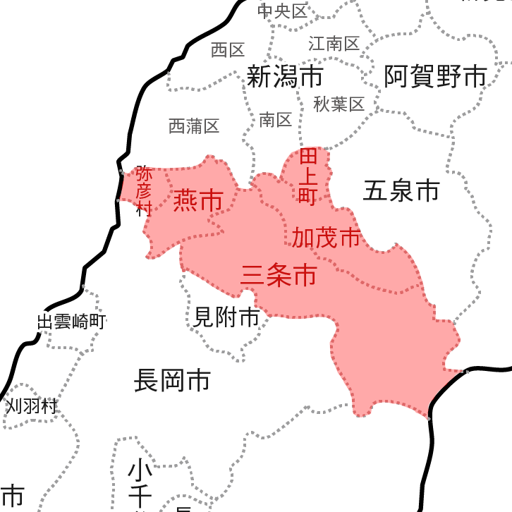 tsubame_seabura's tweet photo. 「燕三条」ってどこですか？

←燕市民の回答
三条市民の回答→ https://t.co/nvboS0VDlb