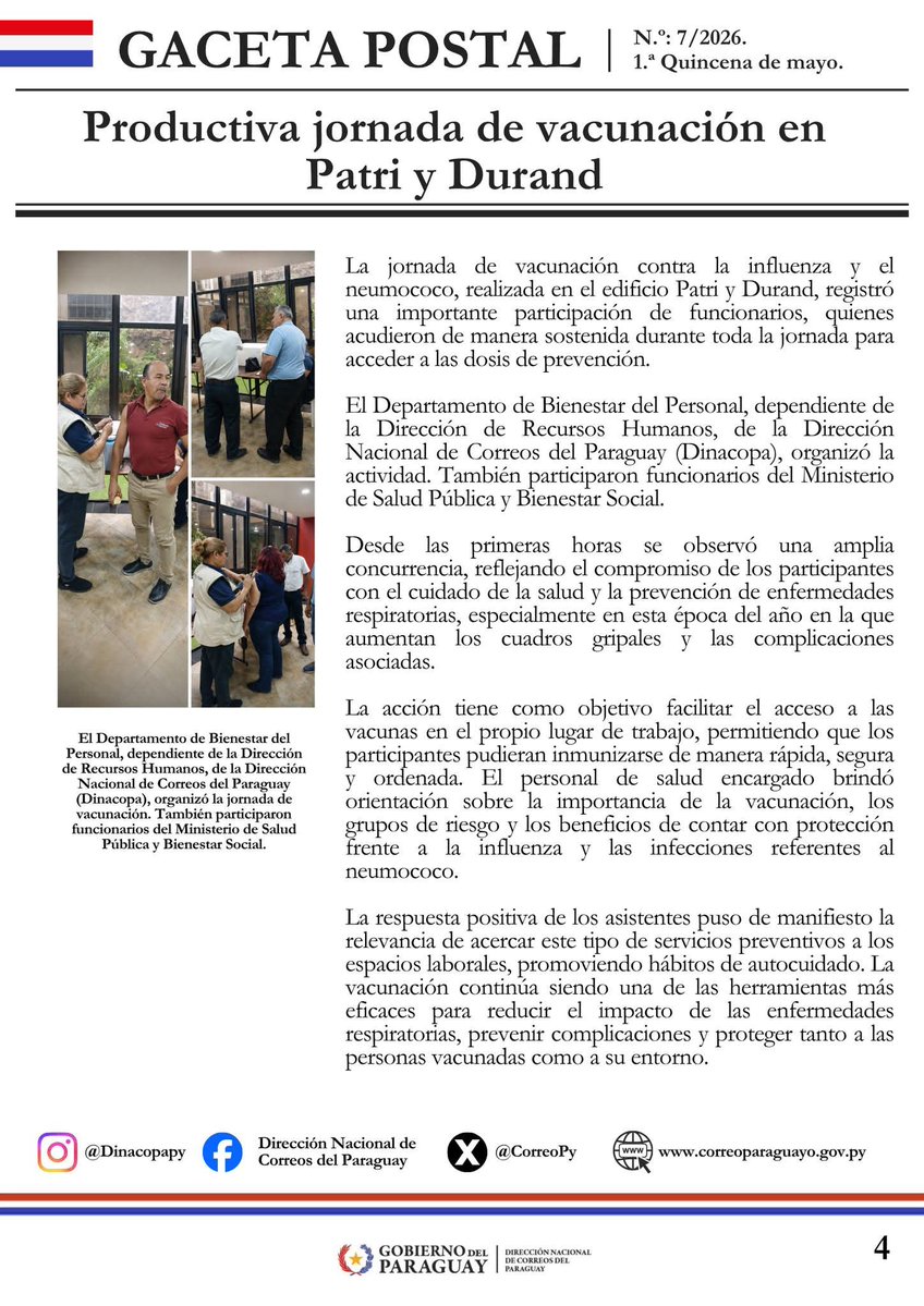 Correo Paraguayo tweet media