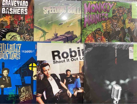 新宿パンクマーケット】 PSYCHOBILLY/ROCKABILLY レコード約500枚の