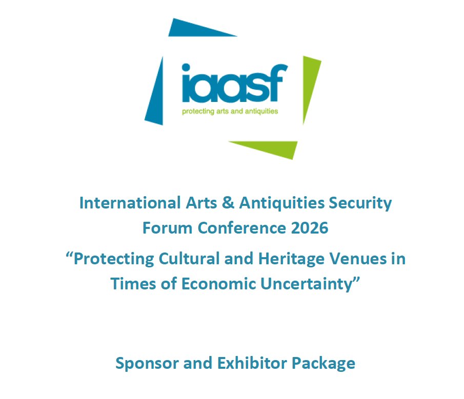 International Arts and Antiquities Security Forum tweet media