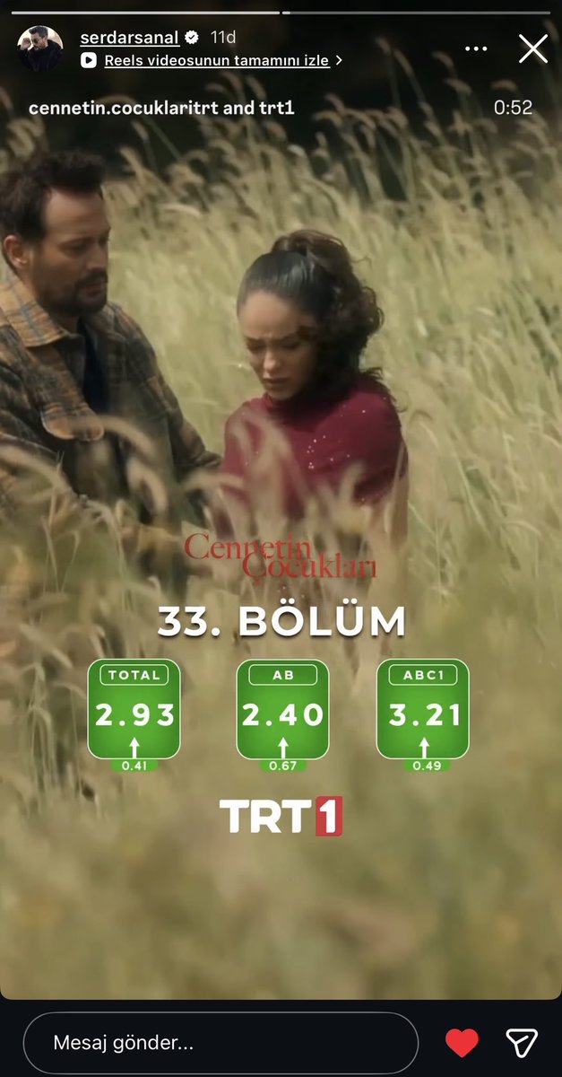 mceyda716's tweet photo. O da istemiyor, o da razı değil bitmesine. Senaryonun arkasında durun. Bu devirde aile dizisi bulmak zor. Final kararını iptal ettirin 2. Sezon onayı verip tekrar bi şans daha verin lütfen 🙏 #CennetinÇocukları @SerdarSanal @zahidsobaci @trt1 https://t.co/iitswt5kVf