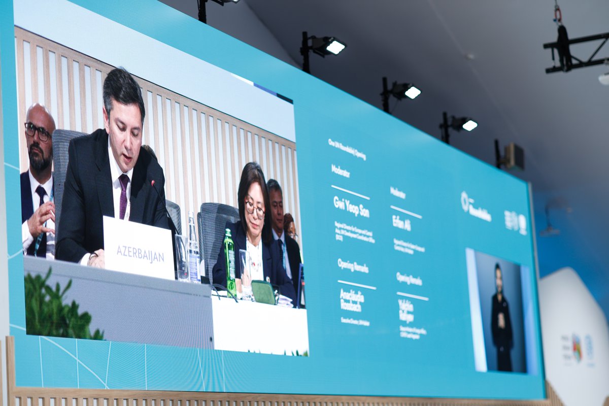 WUF_UNHabitat's tweet photo. 🟢 ONE UN Roundtable: How can the UN system deliver coordinated solutions to accelerate housing and the SDGs? 

UN leaders and partners are exploring how stronger coordination can help scale housing solutions and accelerate progress across the SDGs. https://t.co/r5bSn6gIq0