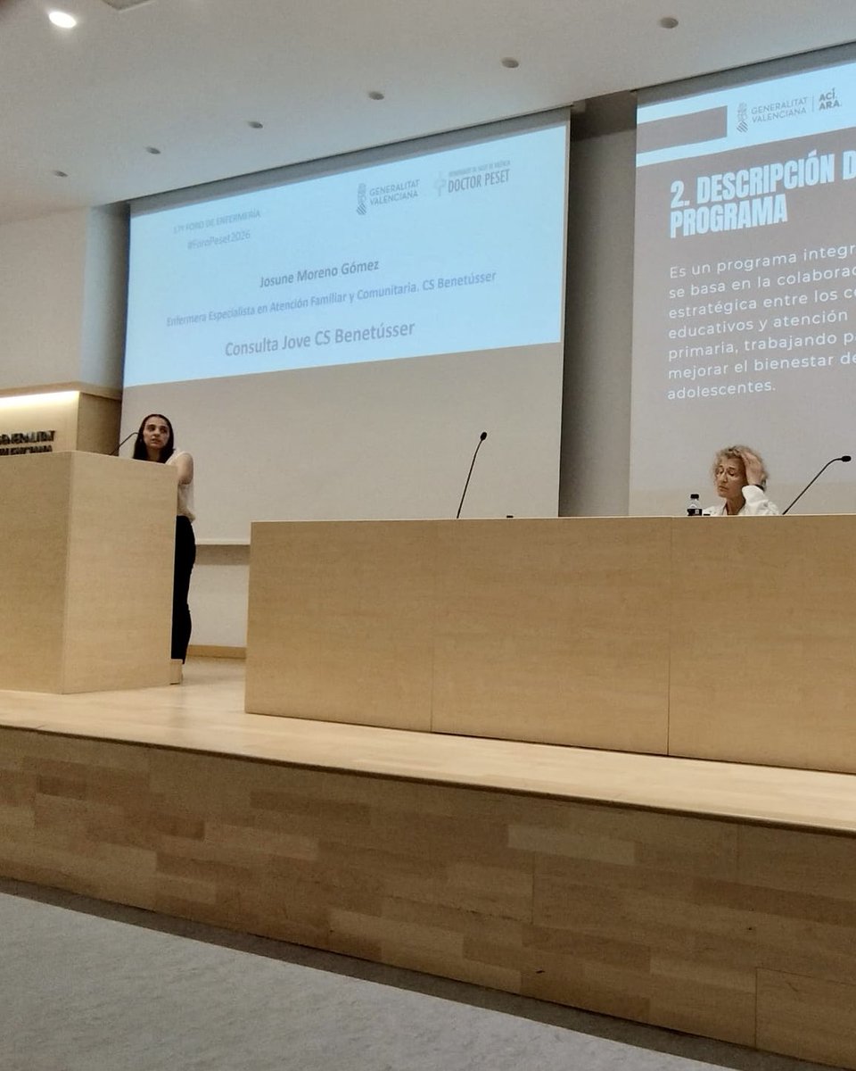 GVADrPeset's tweet photo. @avadovalencia @cribarmar @klaracha @LuisIbaGad @enfercecova @GVAfisabio 🏥 Mesa institucional del #foroPeset2026.
 Hablamos de ostomías, del proyecto #ReumAneto, del programa ‘Prenent la fresca’ de Russafa, la Consulta Jove de Benetússer y las investigaciones UiC-AP y Bronquival que impulsa @GVAfisabio https://t.co/WPRgEQGSWo