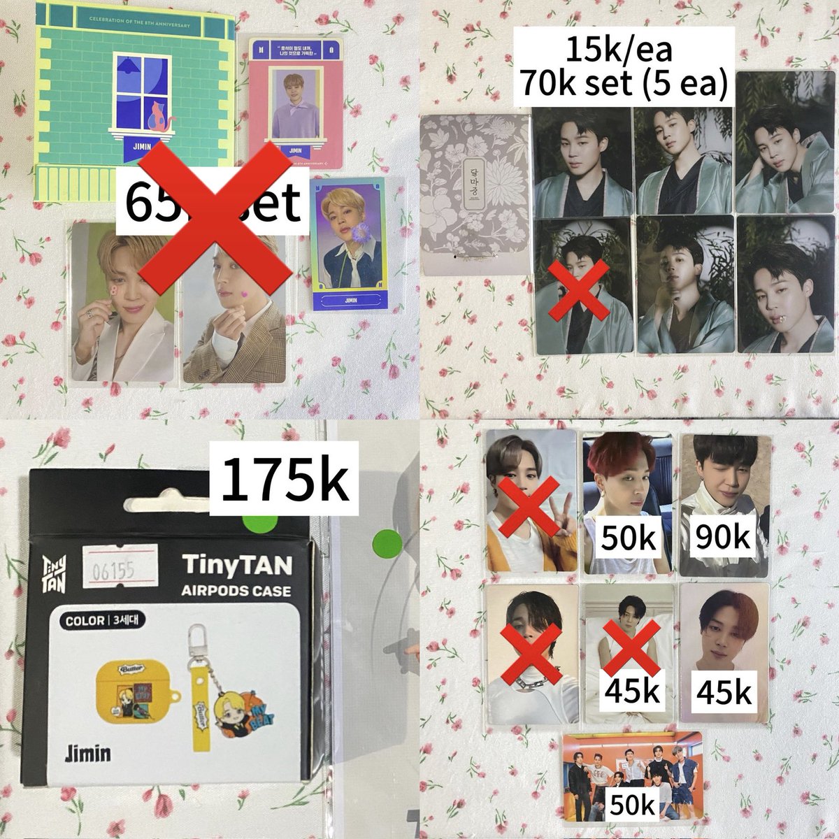 thaiteatopia's tweet photo. wts want to sell aab jimin bts

📍dom samarinda, ina
✅ hrg inc all
🍊co shopee oren
boleh nego

amj lfb wtb ww buyer bangtan rm namjoon jin yoongi suga jhope taehyung jungkook mpc dalmajung photocard pc album pob butter proof face airpods case gen 3 tinytan bts pop up store ot7 https://t.co/KrkiMtm5us
