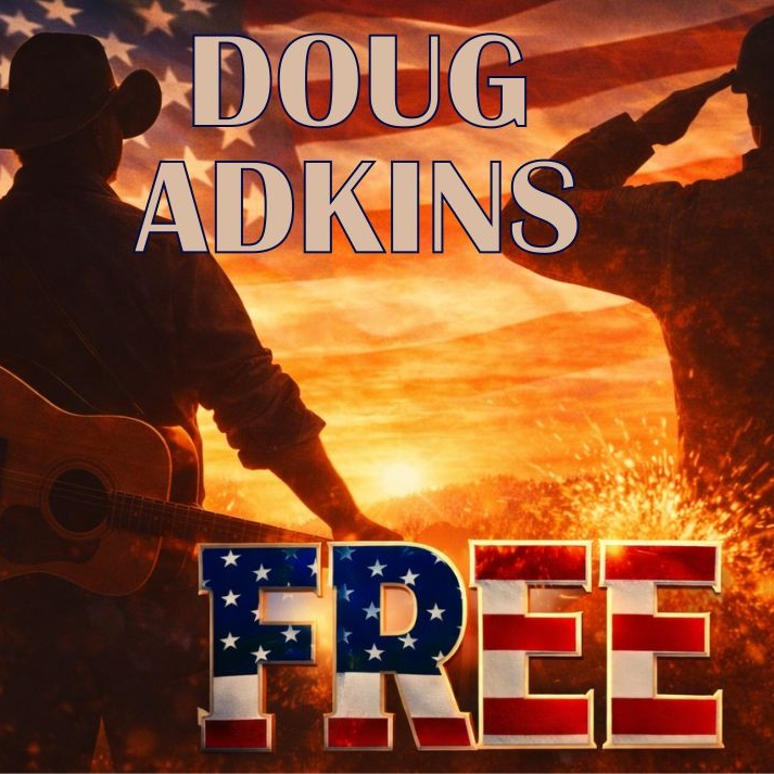 AdkinsCountry's tweet photo. 🇺🇸 Country Artist Doug Adkins releases new single "Free" for America’s 250th Anniversary!  
“FREE” — a tribute to the men and women who have protected our freedoms since 1776.  

📷 Watch the full You tube video here: https://t.co/ZmRNzqtQgE #USA250 #Veterans #CountryMusic #Americana
#SupportOurTroops #IndependenceDay #July4th