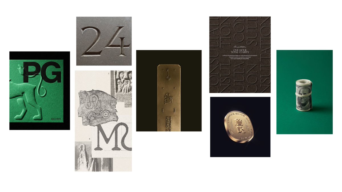 nivedhahahaa's tweet photo. Moodboarding a modern fintech brand that looks and feels like olddd money 💰 https://t.co/T64cWuiso4