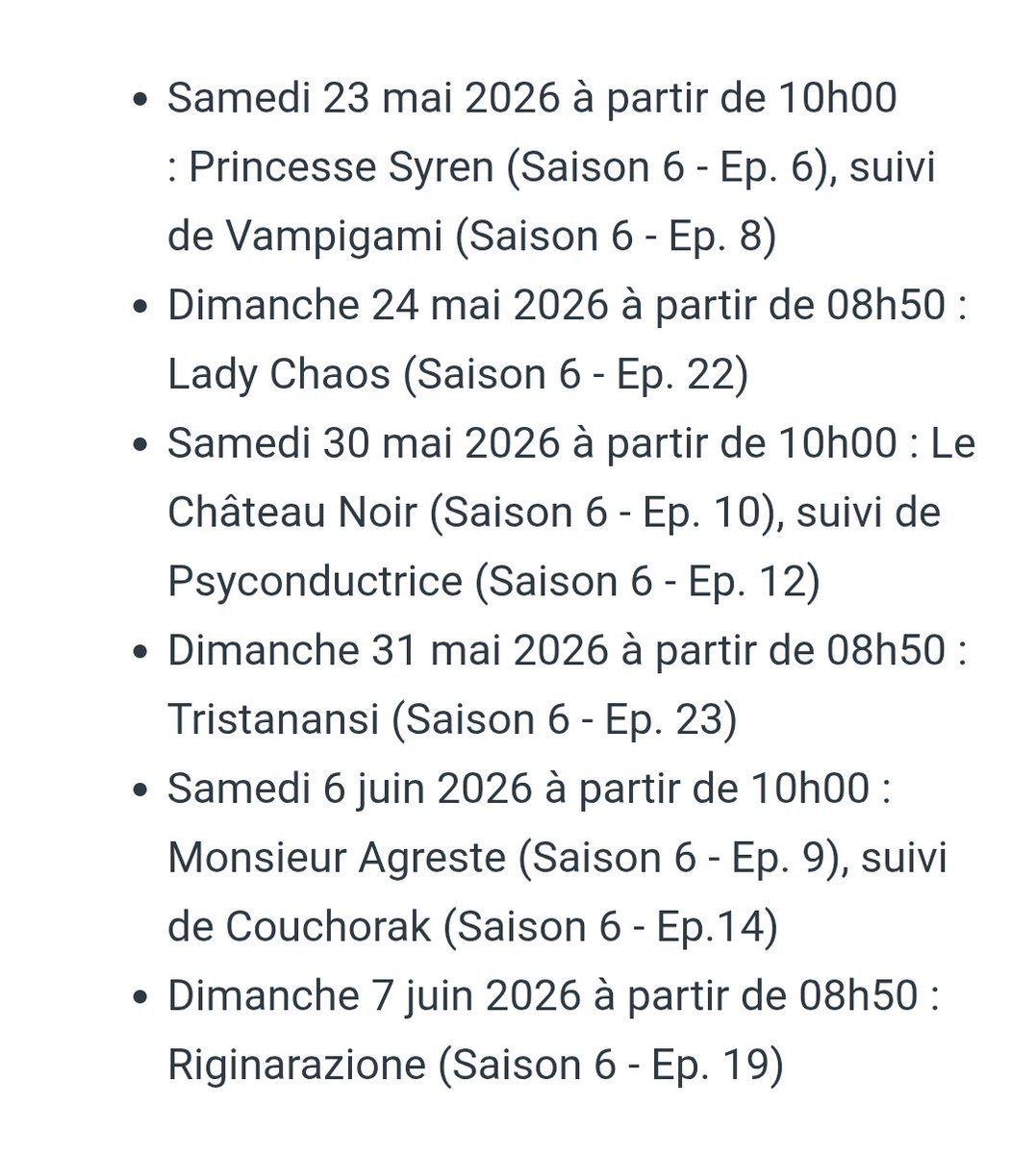 DykcukP's tweet photo. June 7 without new episodes on TF1
#MiraculousLadybug https://t.co/7w5oEegP4U
