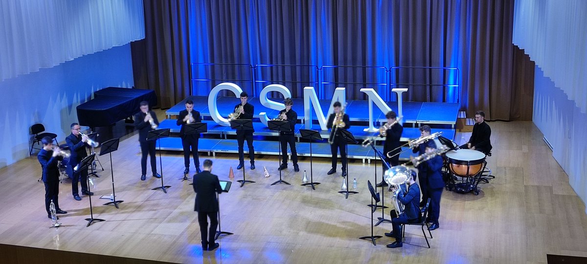 CSMN_Navarra's tweet photo. 🎶 Segunda jornada del V Maratón Musical del Aula de Cámara del Conservatorio Superior de Música de Navarra @csmn_navarra

Compartimos algunas imágenes del miércoles, con nuevas agrupaciones y repertorios durante toda la jornada en el Auditorio Remacha.

@educacion_na https://t.co/tUQwoxrzPx