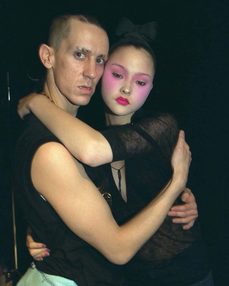 In the late 90s, Devon Aoki regularly modeled in Jeremy Scott's