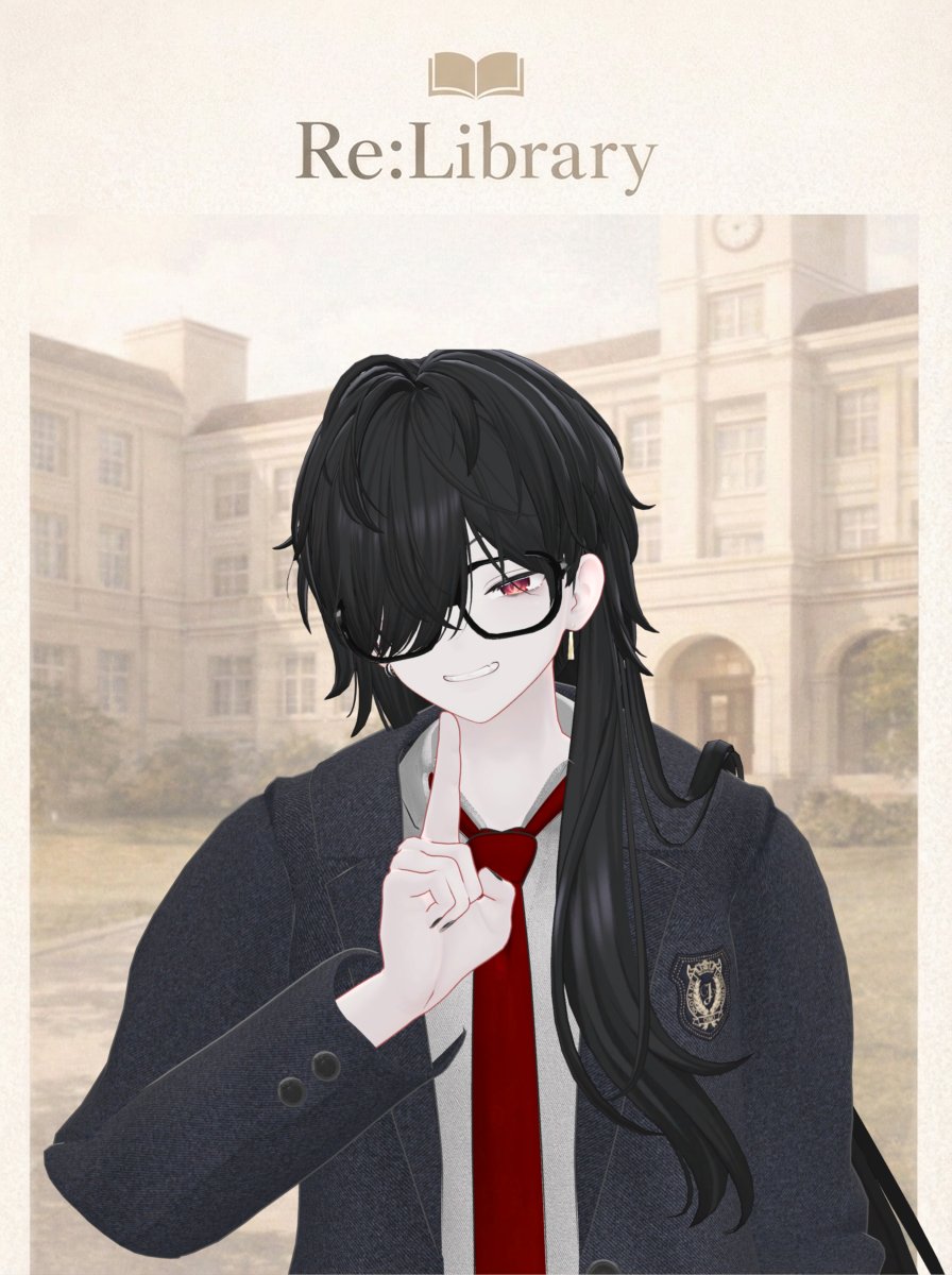 ReLibrary_VRC's tweet photo. 【キャスト紹介】 
ササキくん
@VRC_sasaki

時計の針が進むたび、この景色が思い出に変わっていく。
ずっとこのままでいればいいのに。

#ReLibrary_VRC
#VRChat
#VRChatイベント https://t.co/hSVWSn3Qvm