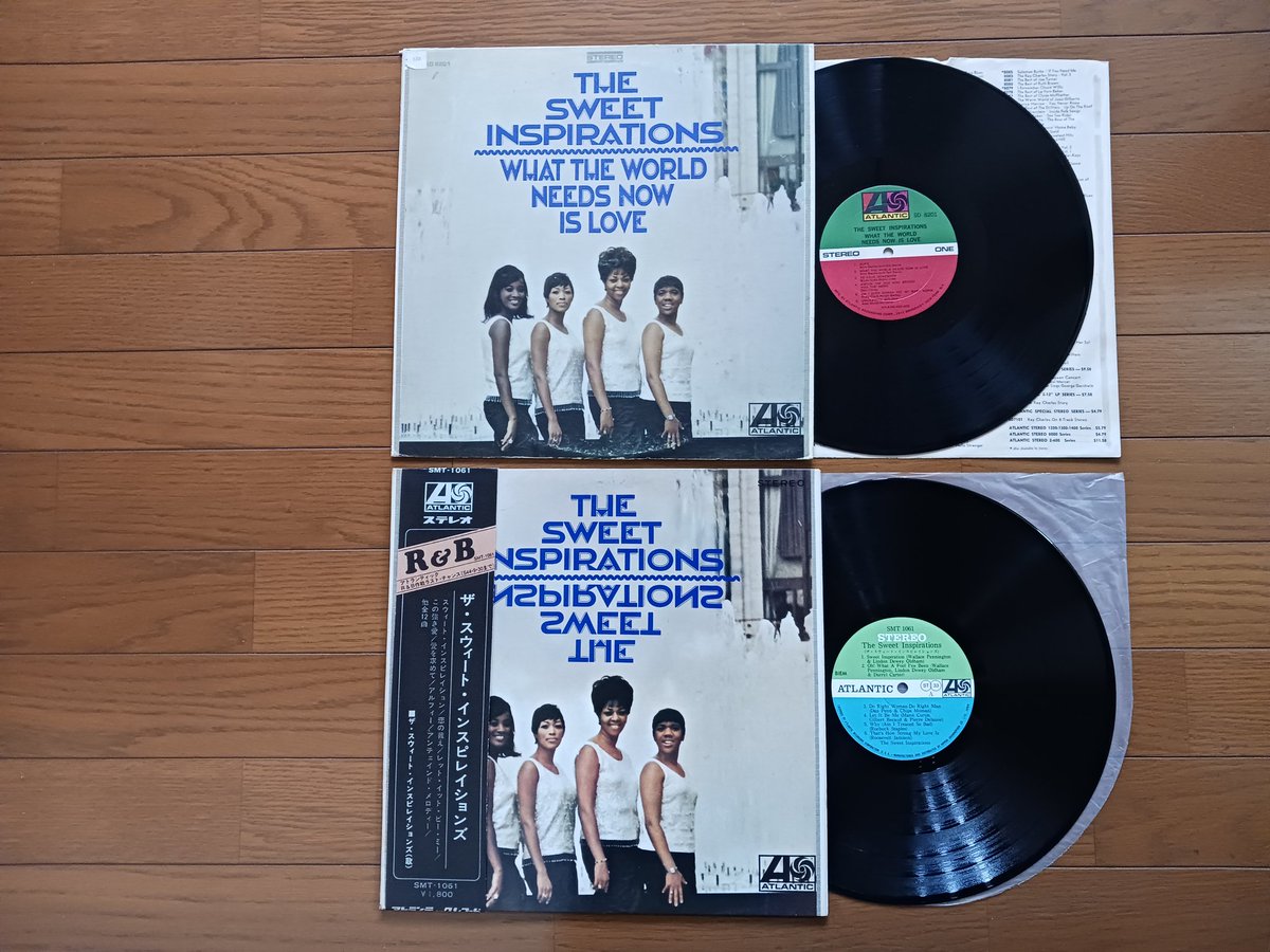 義兄弟♪💕 【上】1968年11月/北米発売『THE SWEET INSPIRATIONS/WHAT