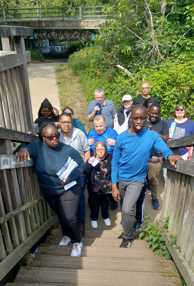 MertonMencap's tweet photo. Hi all! 👋🙂 May the 9th, members of Saturday Hub, had an exciting, highly energetic, and full of fun recreational walk🚶‍♀️at nearby park. 👍 The activity promoted our health, fitness, and general well-being. 🤼‍♂️ We have had a fantastic time whilst socialising with one another! 😀👏 https://t.co/IbMua22HDf