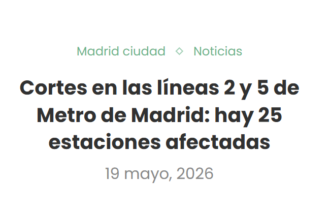 MasMadrid__'s tweet photo. ‼️25 estaciones cerradas. 3 líneas afectadas. Miles de madrileños tirados un martes por la mañana. 

Averías, cierres, retrasos, obras eternas: el Metro de Madrid ya no es un servicio público, es una lotería.

No es la mala suerte, son años de abandono. https://t.co/SP3BoqnK29