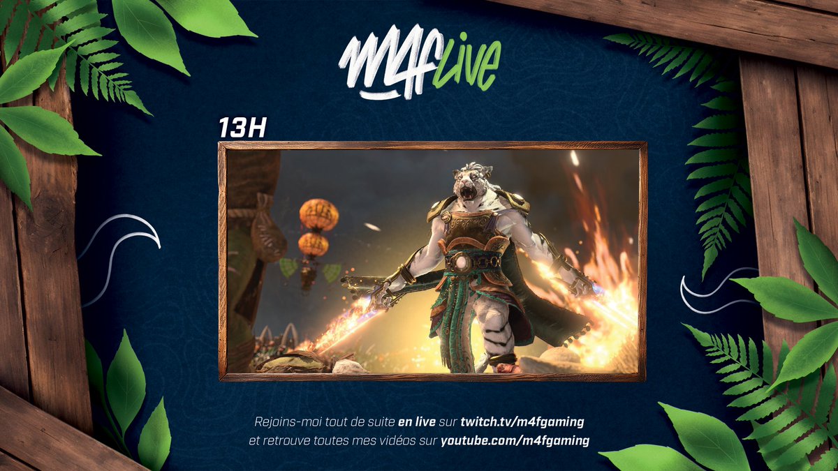 M4fgaming's tweet photo. 🔴LIVE

Bashiva !

La campagne a un start étonnamment hardcore et c'est pas pour me déplaire ! On relance et cette fois on va rester sur ses gardes.

Compte tes calories, Graissus, J'ARRIVE ! https://t.co/5OFf0b0cIM