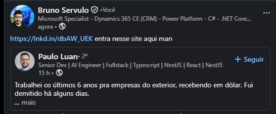 bruno C# de burro 💼 Professional Website Clicker tweet media
