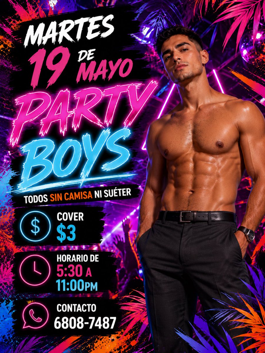 PARTY BOYS PTY tweet media
