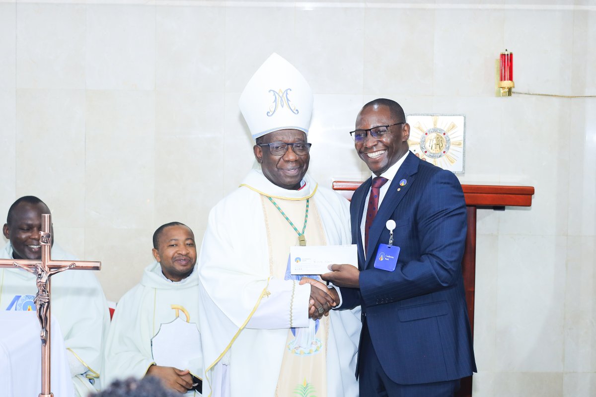 CentenaryBank's tweet photo. This morning, we were honoured to host the Bishop of Kasese Diocese, Rt. Rev. Francis Aquirius Kibira Kambale, for Holy Mass at the Chapel, Level 4 – Mapeera, as part of the preparations for the 2026 Uganda Martyrs Day celebrations.

The celebration brought together leadership, staff, clergy, and guests in a moment of reflection, prayer, and thanksgiving as Kasese Diocese prepares to lead this year’s Martyrs Day celebrations.

In his message, the Bishop encouraged Christians to remain prayerful, courageous, and grounded in faith, while appreciating the role of Centenary Bank in continuing to play in transforming communities and supporting the Church’s mission across Uganda.