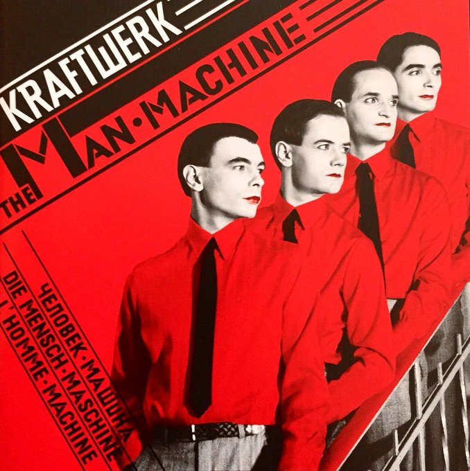 AcostaMzk's tweet photo. El 19 de Mayo de 1978, 48 años atrás, @kraftwerk  lanzaba el séptimo álbum "Die Mensch-Maschine" o mas conocido como "Man Machine".

📻#NeonLights #TheRobots #TheModel 
[🎧https://t.co/qK5ImcX4BD] https://t.co/XrAYD8cN3e