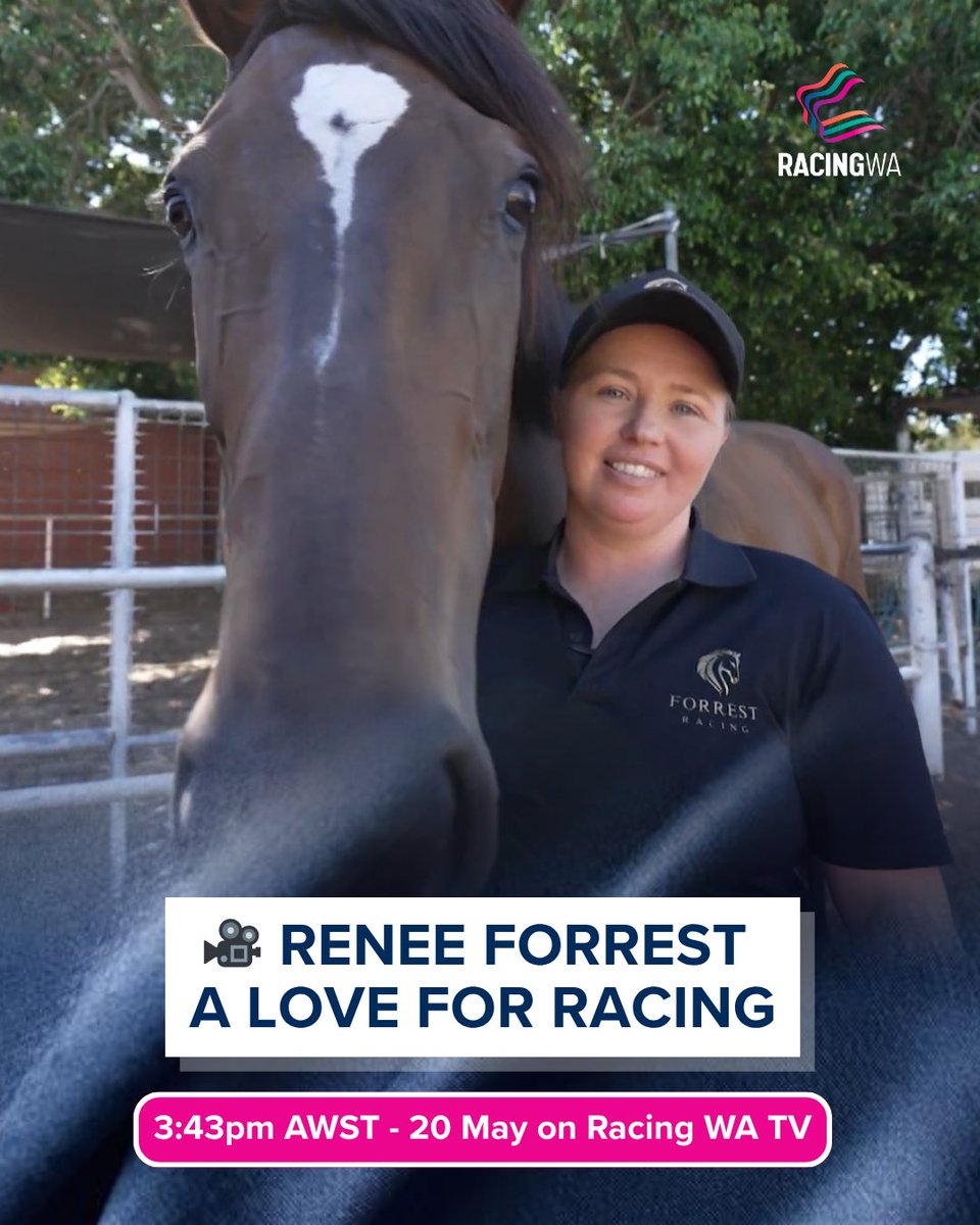 RacingWATV's tweet photo. Her first winner gave her more than just a race. It gave her the first photo she ever had with both her mum and dad.

This is just a glimpse of Renee Forrest’s story.

Full feature airing tomorrow on Racing WA TV at 3:43pm AWST. 

📺 7plus, @Racing, or via our website. https://t.co/7i2wiAAB2W