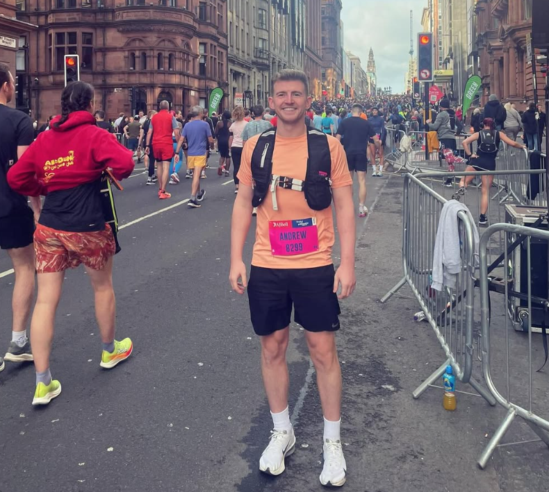 ScotsCare's tweet photo. 🏃‍♂️ This Sunday: The Edinburgh Marathon!
We’re cheering on Andrew Wotherspoon, who’s taking on the challenge and running in support of us — thank you Andrew!! 🙌

If you can, help give him that extra boost by supporting his fundraising efforts. Every donation goes to helping Scots in need, making a real difference.

💙 Donate here:
https://t.co/zZDlexS7cU

#EdinburghMarathon #RunForACause #ScotsCare #Fundraising