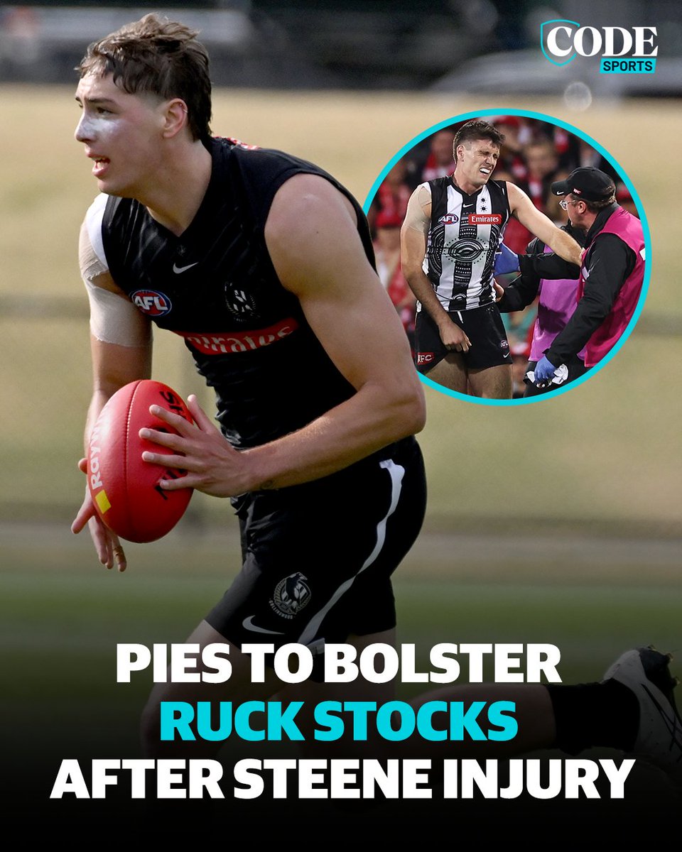 Collingwood will join the hunt for ruck cover in next week’s mid-season ...