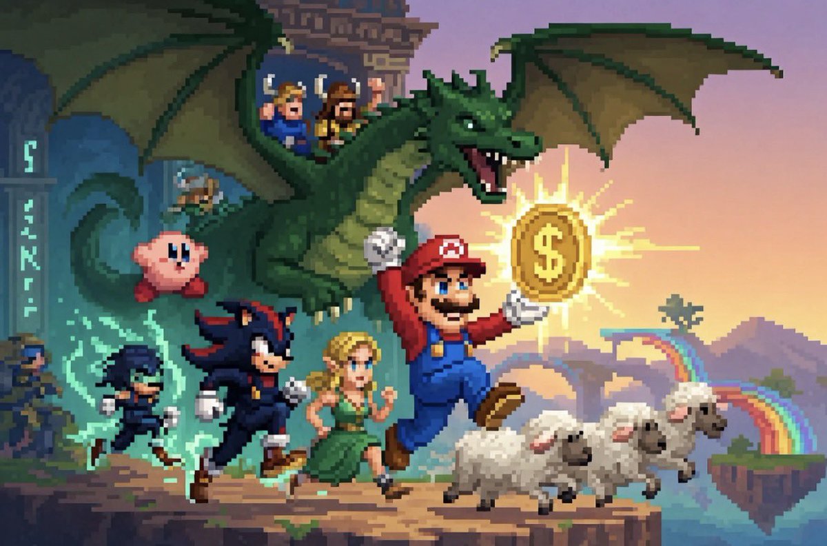 Pixel coin tweet media