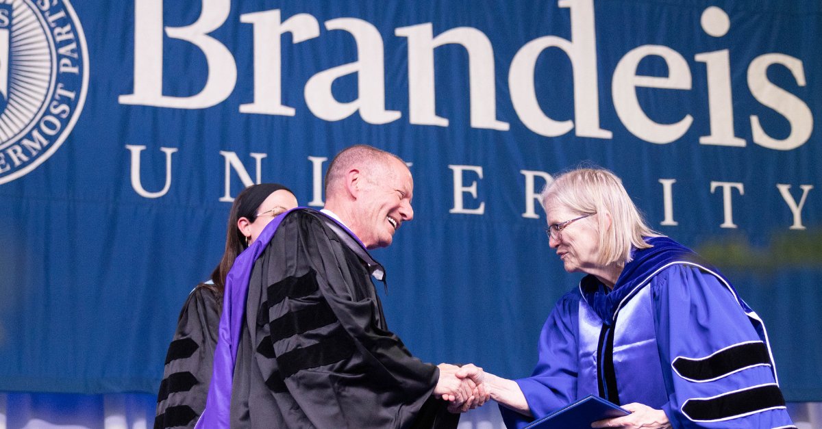 ShaiReshef's tweet photo. @BrandeisU awarded me an honorary Doctor of Humane Letters 🎓Education is a right, not a privilege — regardless of where you come from or what barriers stand in your way. That belief hasn't changed. Thank you, @BrandeisU
#UoPeople #HigherEducation #AccessToEducation https://t.co/qvhTgJL3ZE