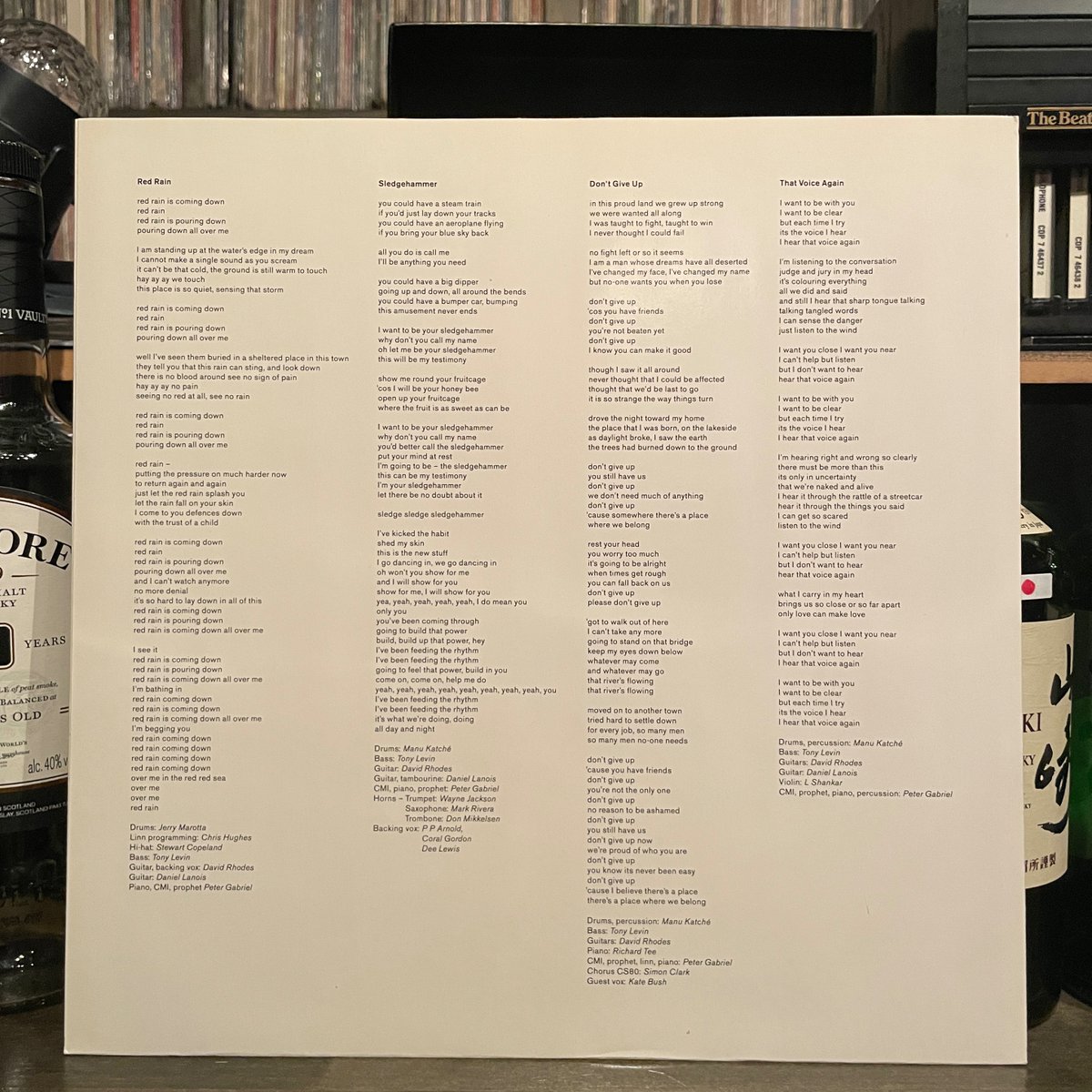 MILEHIGHCLUB202's tweet photo. ほなLPいこか
PETER GABRIEL / SO [19May1986, Charisma / Virgin --- PG 5]
#OTD #petergabriel #so #ThatVoiceAgain #DanielLanois #PeterSaville #listeningbar #vinylbar #musicbar #レコードバー #ミュージックバー #mhc19052026
https://t.co/YVzOvGxtgB https://t.co/yD4lAOfrgP