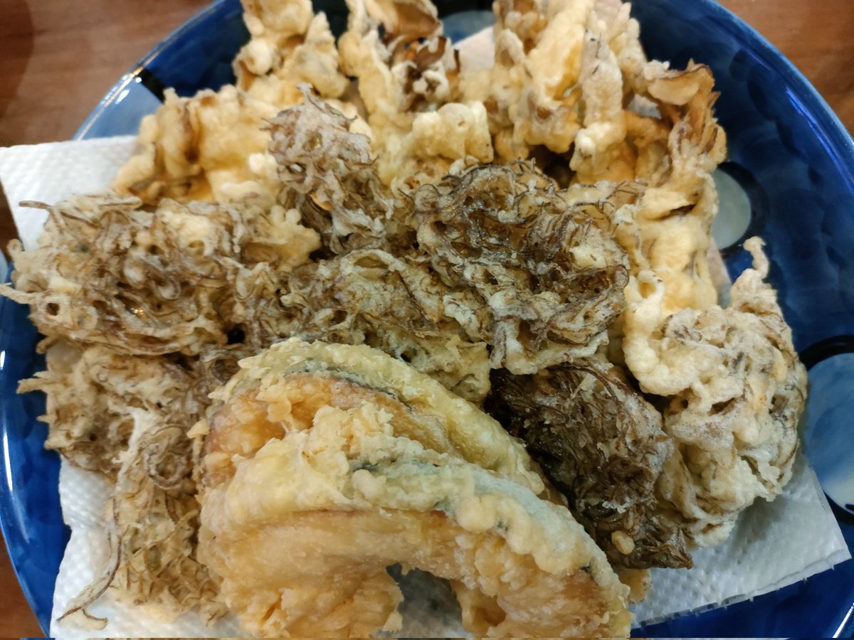 ebiloveman's tweet photo. 今夏初もずく天 https://t.co/AJ4otpyUuy
