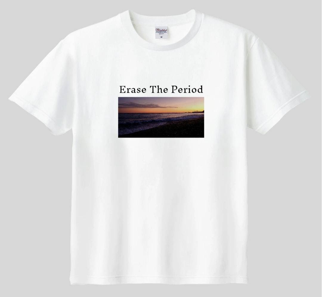 EraseThePeriod's tweet photo. 新しいTシャツを作りました。デザイン2タイプでサイズはM〜XXXLになります。5/30のいわきソニックでのライブから販売します。是非、よろしくお願いします！ https://t.co/g4SXxFIMHp