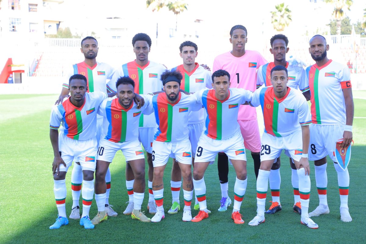 ytmn2's tweet photo. Draw for AFCON 2027 - TODAY!
The journey to the 2027 Africa Cup of Nations officially begins today as African football nations discover their opponents for the tournament's qualifying series. This event will be jointly hosted by Kenya, Uganda, and Tanzania. For the Eritrea National Team, today is an important day as they learn which group they will be placed in. The draw ceremony will be held today, and the Confederation of African Football (CAF) will officially announce the results. The draw ceremony, organised by CAF, is expected to set the stage for what promises to be another fiercely contested race for places at Africa’s biggest football spectacle. “Pamoja,” a Swahili word meaning “togetherness,” has become the theme and identity of the 2027 finals, reflecting the historic joint hosting arrangement by the three East African nations. This will mark the first time the Africa Cup of Nations is staged in East Africa since 1976.
The Eritrea National Team is preparing for this occasion and will field a lineup of 25 talented players, many of whom have joined the team. We will follow the draw and share the results accordingly.  The qualification campaign will also provide emerging football nations with an opportunity to challenge Africa’s established powers, continuing a recent trend where smaller countries are closing the competitive gap on the continent. CAF officials believe the “Pamoja 2027” project will not only showcase football but also strengthen regional cooperation and infrastructure development in East Africa. Preparations for the tournament have already gained momentum, with host cities upgrading stadiums, transport systems, and hospitality facilities ahead of the competition.
Today’s draw is anticipated to produce intriguing matchups, potential regional rivalries, and challenging qualification groups that could shape the fortunes of several football giants. As the balls are drawn and the fixtures are unveiled, the road to Pamoja 2027 officially comes alive, marking the start of another continental journey filled with ambition, pressure, dreams, and the enduring passion of African football.
Happy Independence!
Best wishes,
Yared Tesfay
#AFCON2027, #CAF, #AfricanFootball #Pamoja 2027