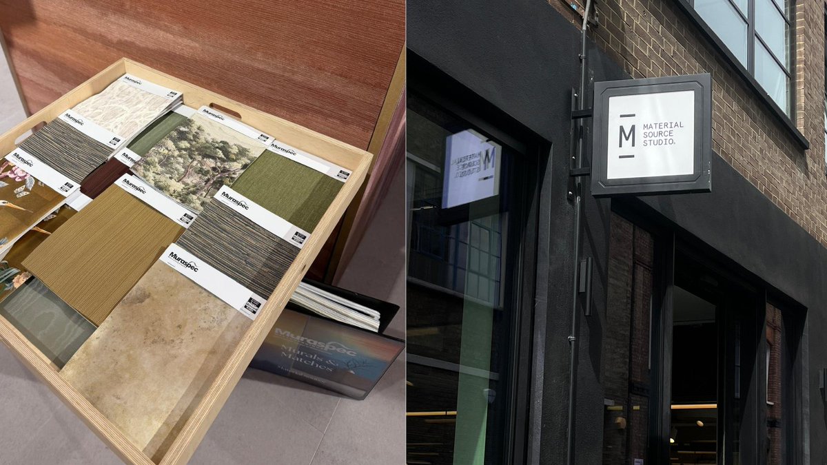 Muraspec's tweet photo. CDW 2026 starts today ✨ 

Join Muraspec at Material Source Studio for 3 days of design, creativity &amp; inspiration. Explore our latest wallcoverings, meet the team &amp; enjoy wellness + creative sessions 🎨🧘‍♀️☯️

📍 Clerkenwell, London

#CDW2026 #Muraspec #ClerkenwellDesignWeek https://t.co/vIxEFKwUj2