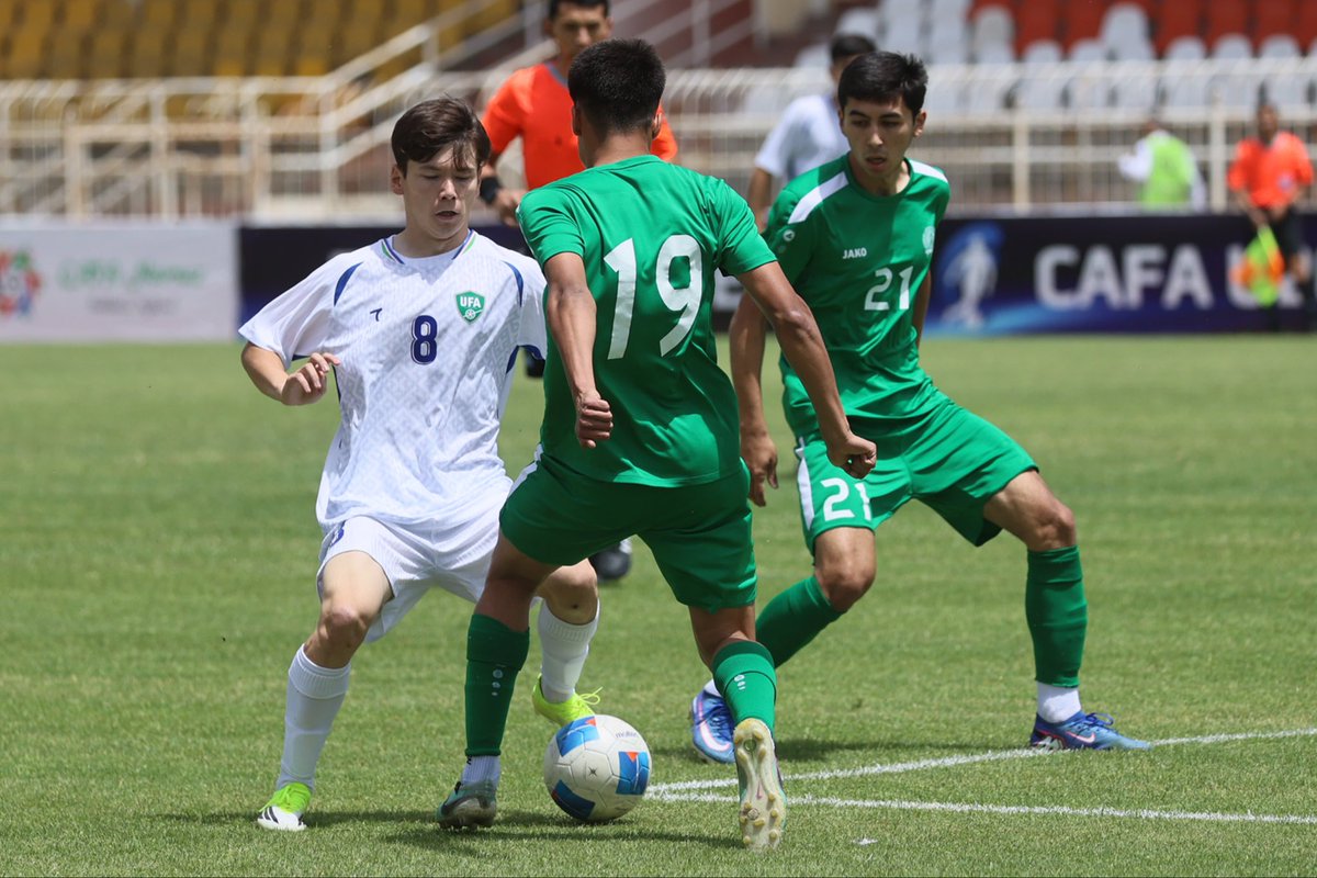 CAFAssociation's tweet photo. 🇹🇲🆚🇺🇿
#Photos 📸

🏆 CAFA U20 Championship 2026

#CAFA #CAFA2026 https://t.co/IczMwgfh2B