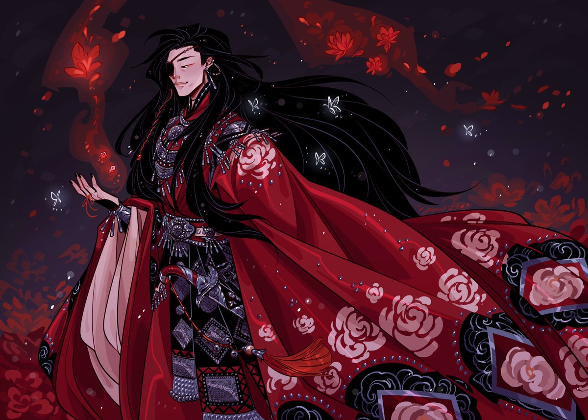 fmd_art's tweet photo. Hua Cheng birthday tribute, 2023 🎲
#TGCF #hualian #HuaCheng #huachengbirthday https://t.co/yEYNzIiBxK
